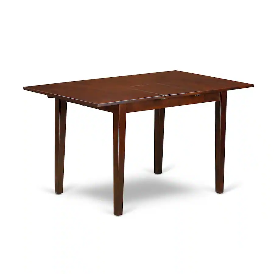 East West Furniture 3 Piece Kitchen Table Set Consists of a Rectangle ...