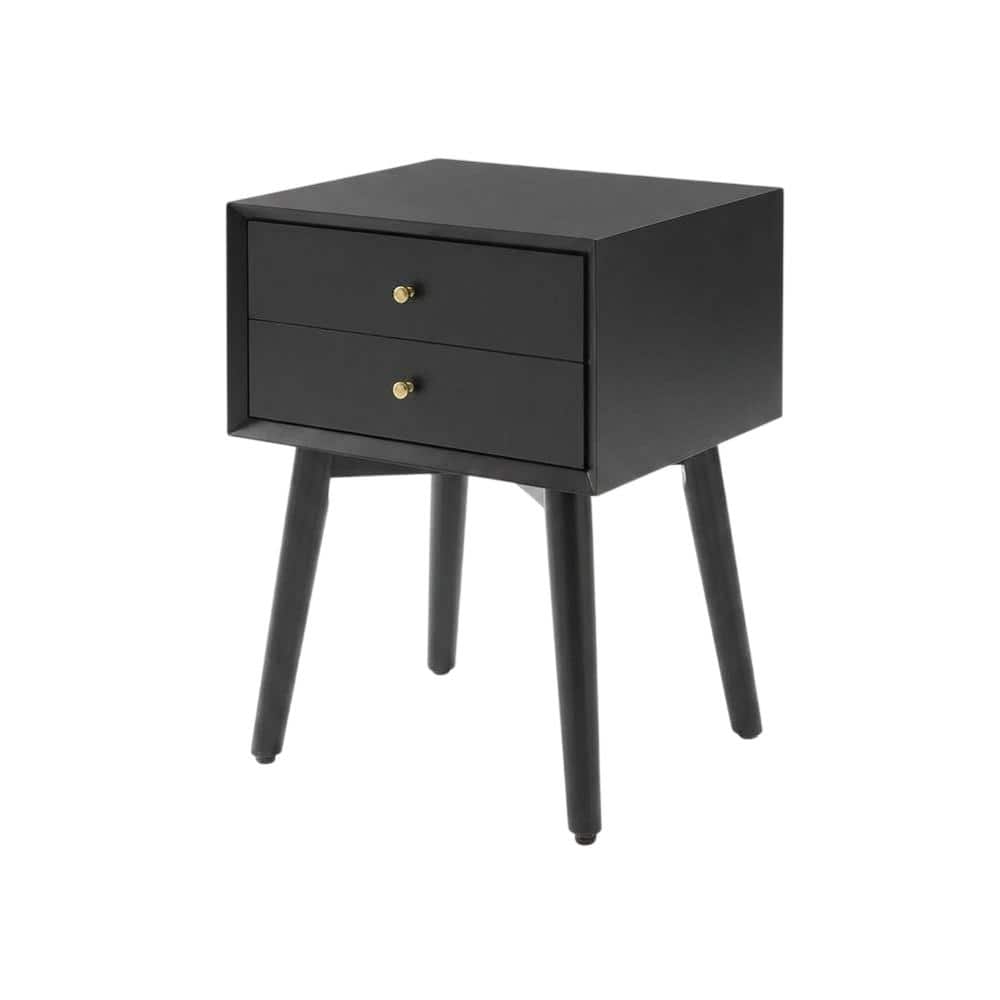 Crosley Furniture - Landon Nightstand - Matte Black