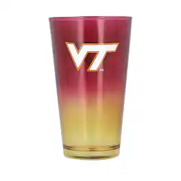 The Memory Company - Virginia Tech Hokies 16oz. Ombre Pint Glass - Multicolor
