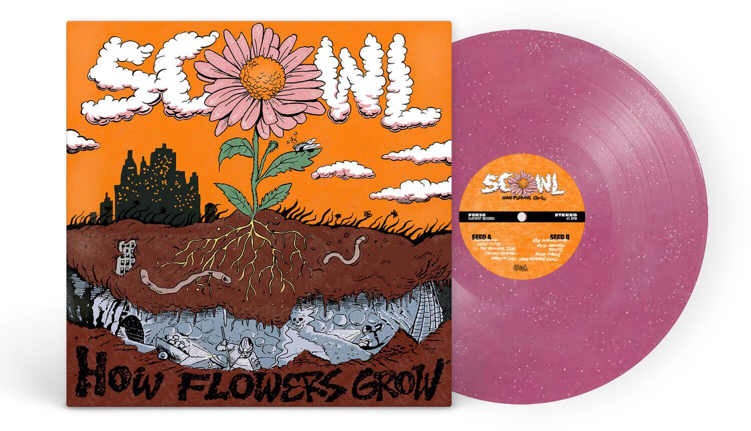 SCOWL - How Flowers Grow   - VINYL LP