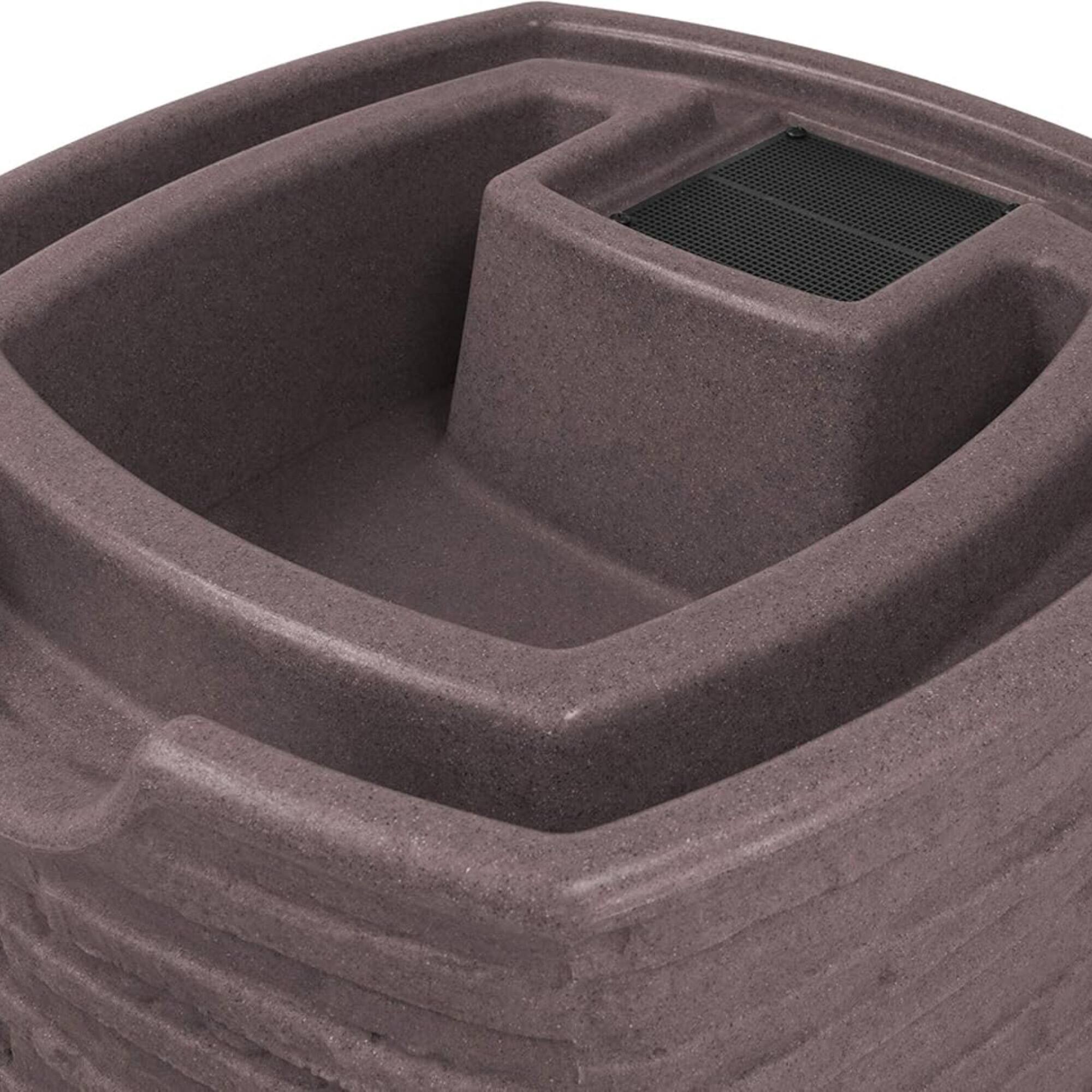 Alt View 6. Good Ideas - Good Ideas Impressions Riverwalk 50 Gallon Rain Saver with Spigots, Red Brick - Red Brick.