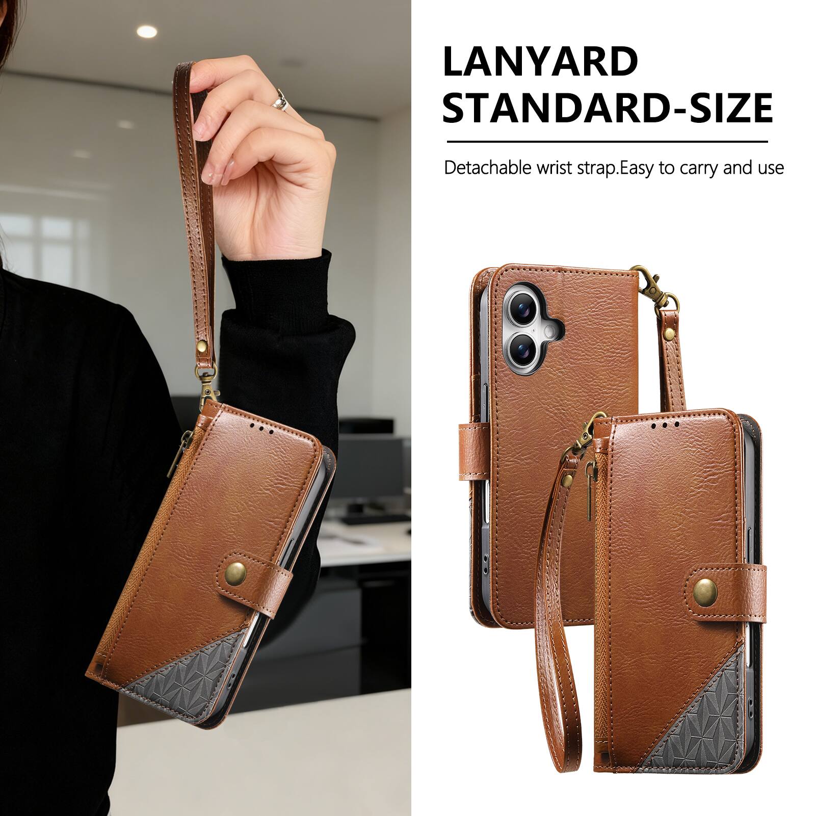 LANYARD STANDARD-SIZE  
Detachable wrist strap. Easy to carry and use