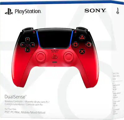 Sony Interactive Entertainment DualSense Wireless Controller for PS5, PC, Mac & Mobile Techno Red 1000048518 - Best Buy Sony Interactive Entertainment DualSense Wireless Controller for PS5, PC, Mac & Mobile Techno Red 1000048518 - Best Buy