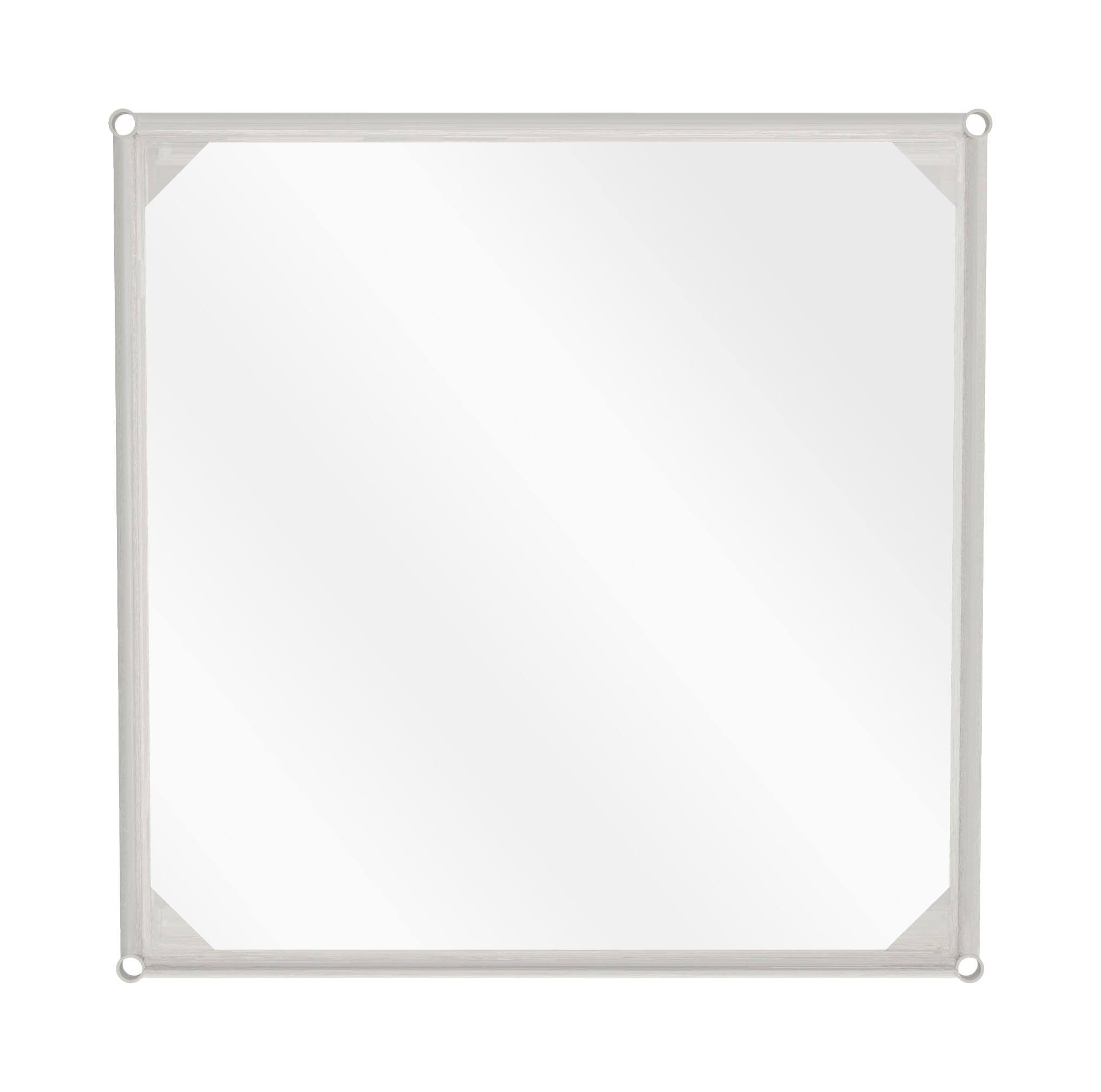 Back. Hivvago - Adjustable Shelf Light Gray - Light Gray.