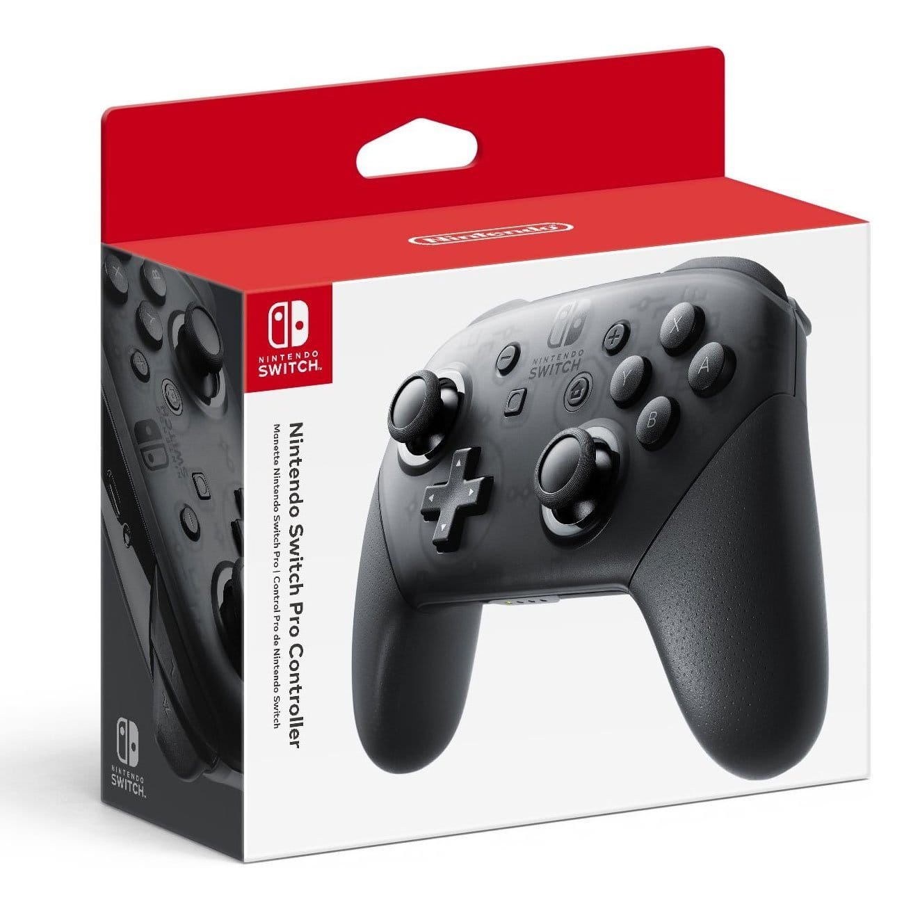 Nintendo - Switch Pro Controller - Import (European Edition) - Black