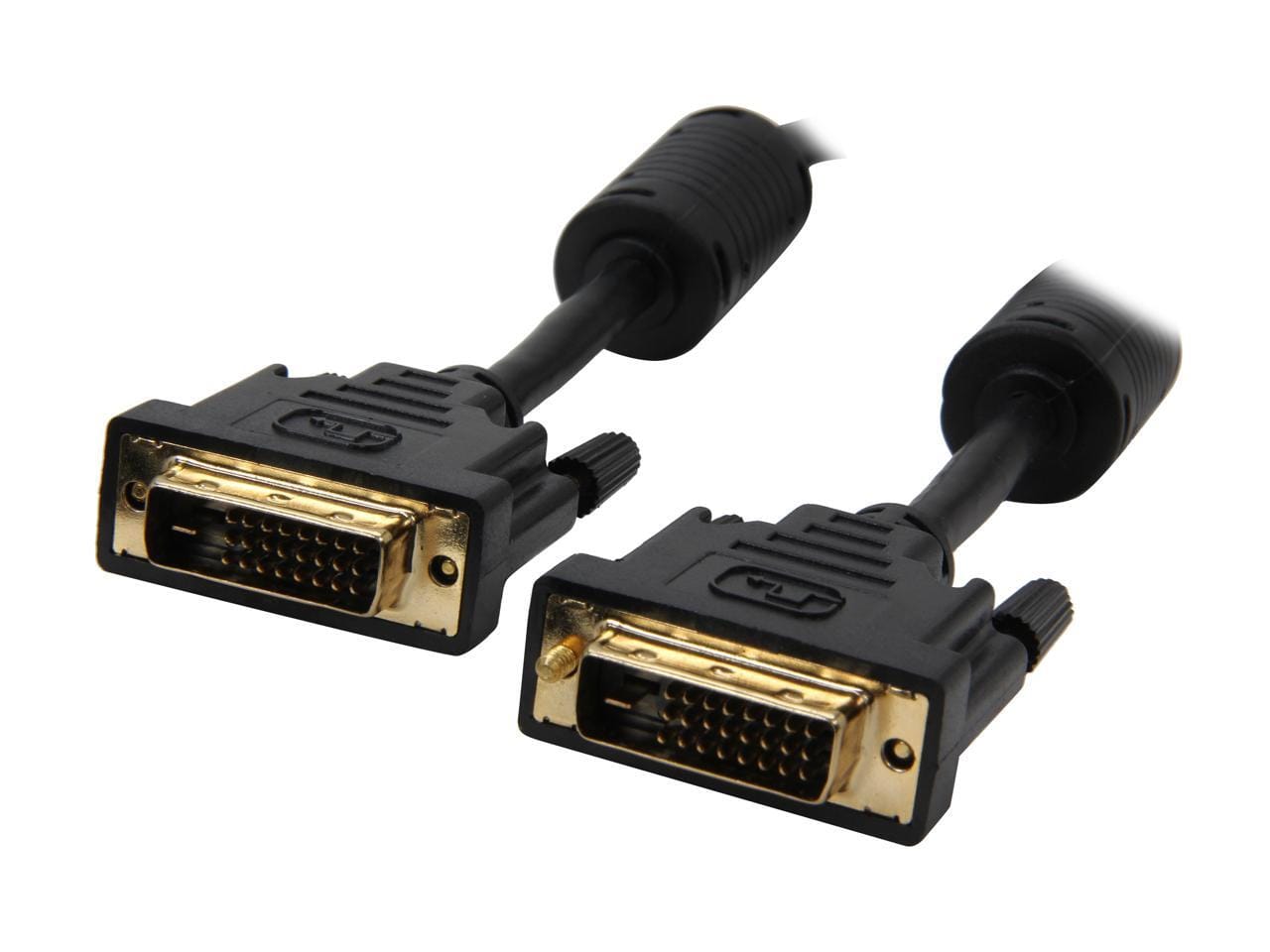 Nippon Labs - DVI6DD 6 ft. DVI D Dual Link (24 + 1) Male to Male Cable, Black