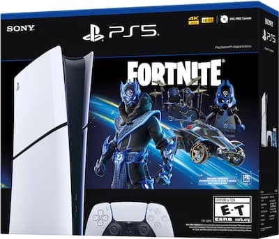 PlayStation 5 Slim Console Digital Edition Fortnite Cobalt PlayStation 5 Slim Console Digital Edition Fortnite Cobalt
