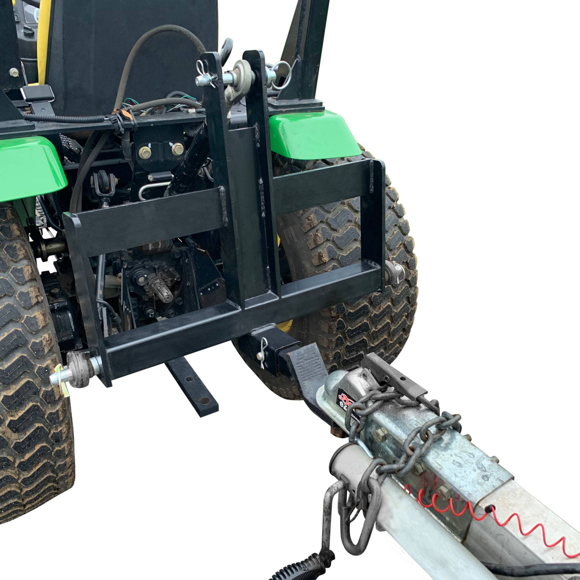 Alt View 7. Field Tuff - Field Tuff Heavy-Duty Tractor Hitch, 2" Receiver Suitcase Weight Holder, Black - Black.
