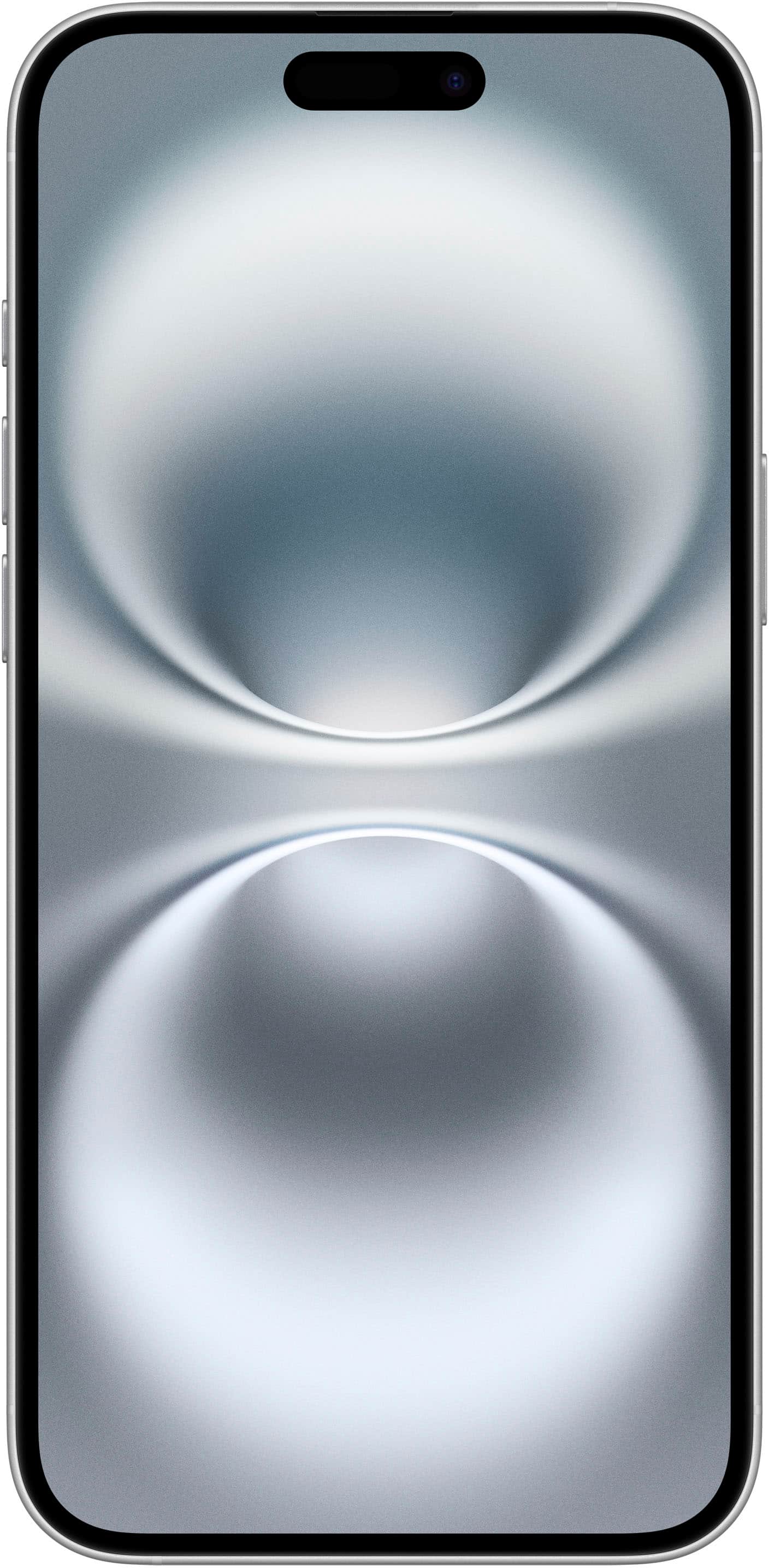 Alt View 11. Apple - iPhone 16 Plus 256GB - Apple Intelligence (Unlocked) - White.