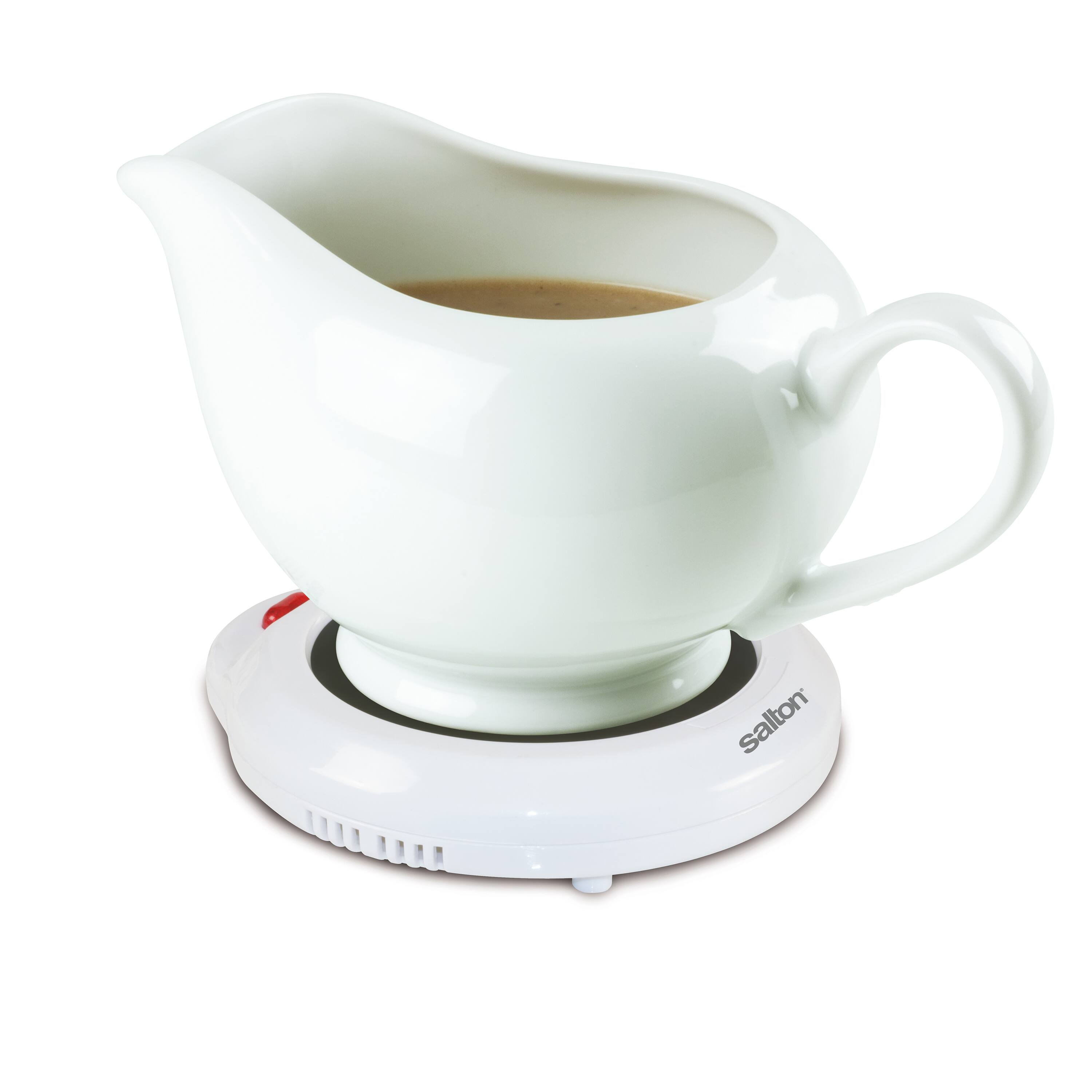 Alt View 4. Salton - Salton Coffee Mug & Tea Cup Warmer - White.