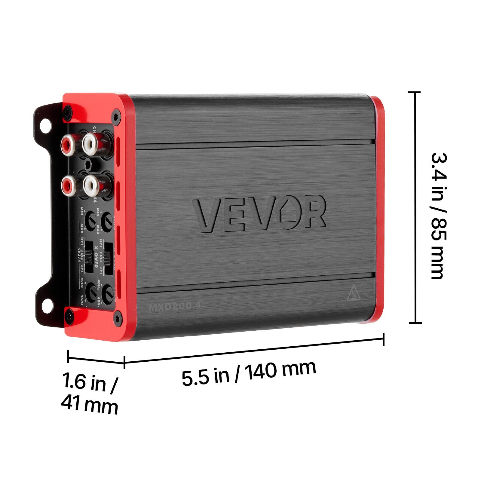 5 I W ! CO  
5 I 58 X-OVER FULL s LPF T0 MOF I  
C VEVOR MXD200.4  
3.4 in / 85 mm  
1.6 in / 41 mm  
5.5 in / 140 mm