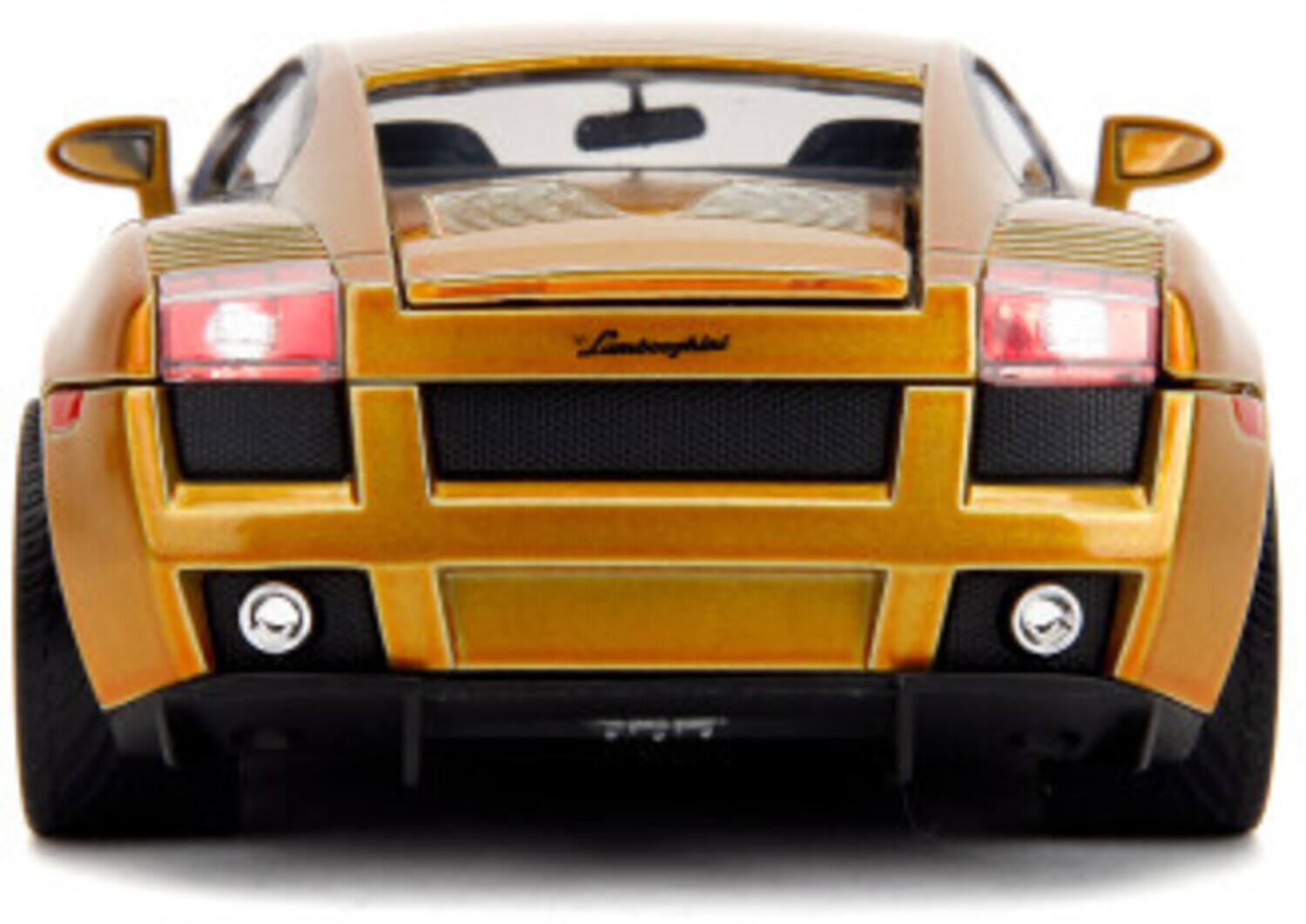 Alt View 2. Jada Toys - Jada Toys - 1:24 Fast & Furious X - Gold Lamborghini Gallardo   - Collectibles - Multicolor.