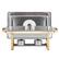 Alt View 5. VEVOR - Chafing Dish Buffet Set, 4 Qt 2 Pack, Stainless Steel Chafer with 4 Half Size Pans, Rectangle Catering Warmer Server - Gold.
