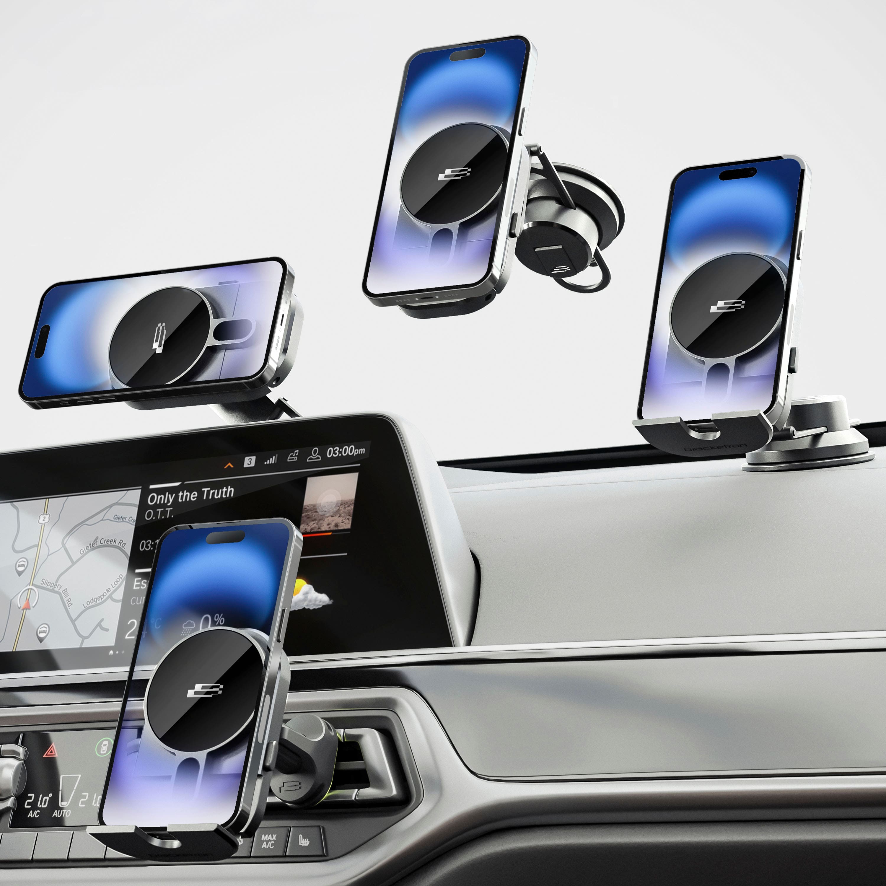 The text on the image reads "Only the Truth O.T.T. Soes 8 Related 03:13 by dker Es I dege cu 2 I 0% % S g 2 2ld V 2 Pu AC AUTO MA AC lo."