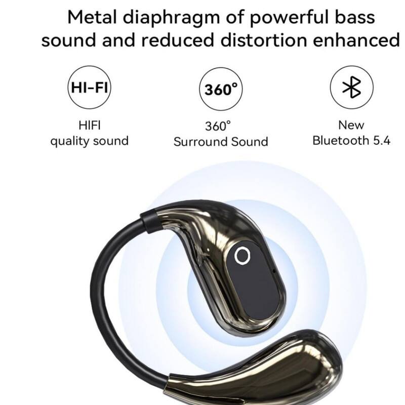 Metal diaphragm of powerful bass sound and reduced distortion enhanced

- HI-FI quality sound
- 360° Surround Sound
- New Bluetooth 5.4