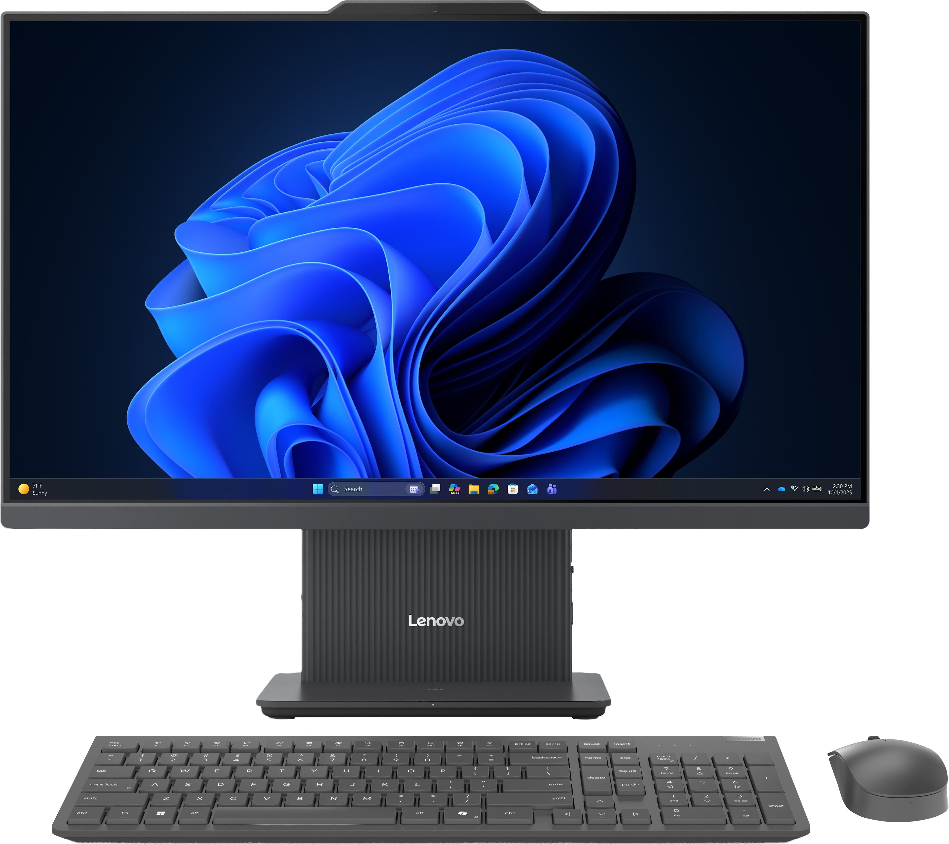 Lenovo - IdeaCentre AIO 23.8 2K IPS All-In-One Desktop - Cor