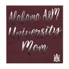 Jardine - Alabama A&M Bulldogs 10'' x 10'' Mom Plaque - Maroon