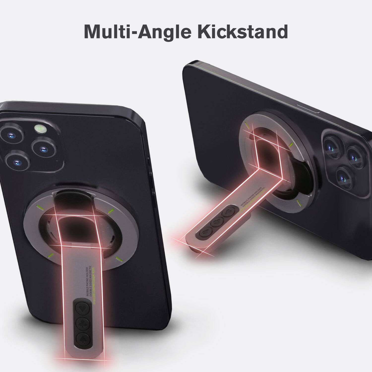 Vena Magsafe Phone Grip, Magnetic Phone Ring Holder, Magsafe Stand