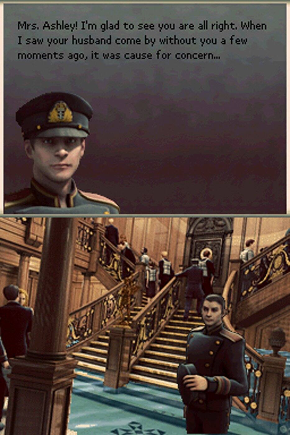 Mrs. Ashley! I'm glad to see you are all right. When I saw your husband come by without you a few moments ago, it was cause for concern...