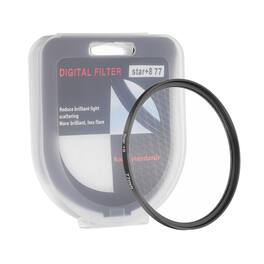 Unique Bargains - 77mm Star Filter, 8 Points Starburst Variable Twinkle Effect Ultra Slim Optical for Nikon DSLR