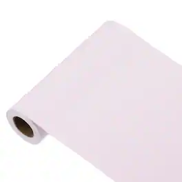 Unique Bargains - Decorative Peel and Stick Wallpaper 197"x5.9" Solid Color Vinyl Self Adhesive for Home Wall Covering - Light Pink