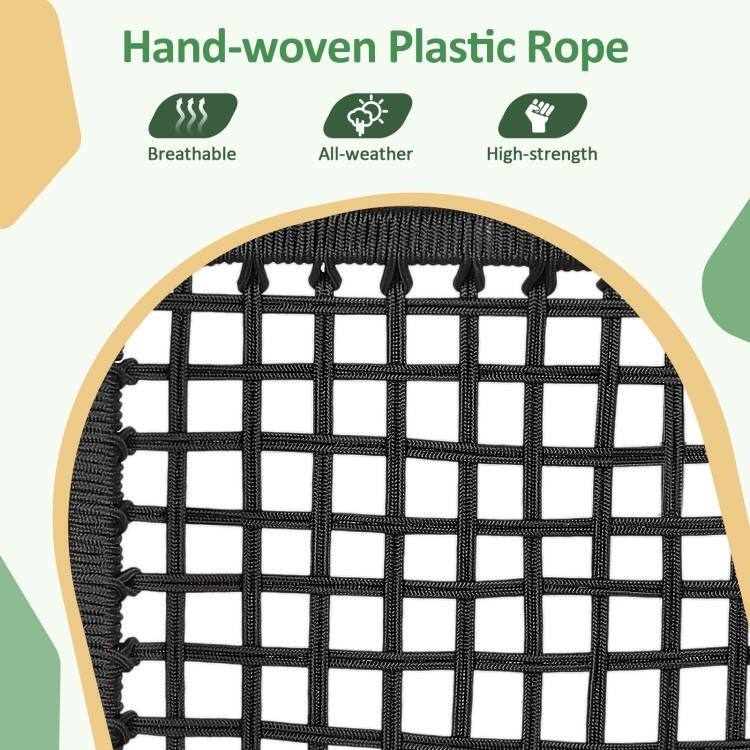 Hand-woven Plastic Rope

- Breathable
- All-weather
- High-strength