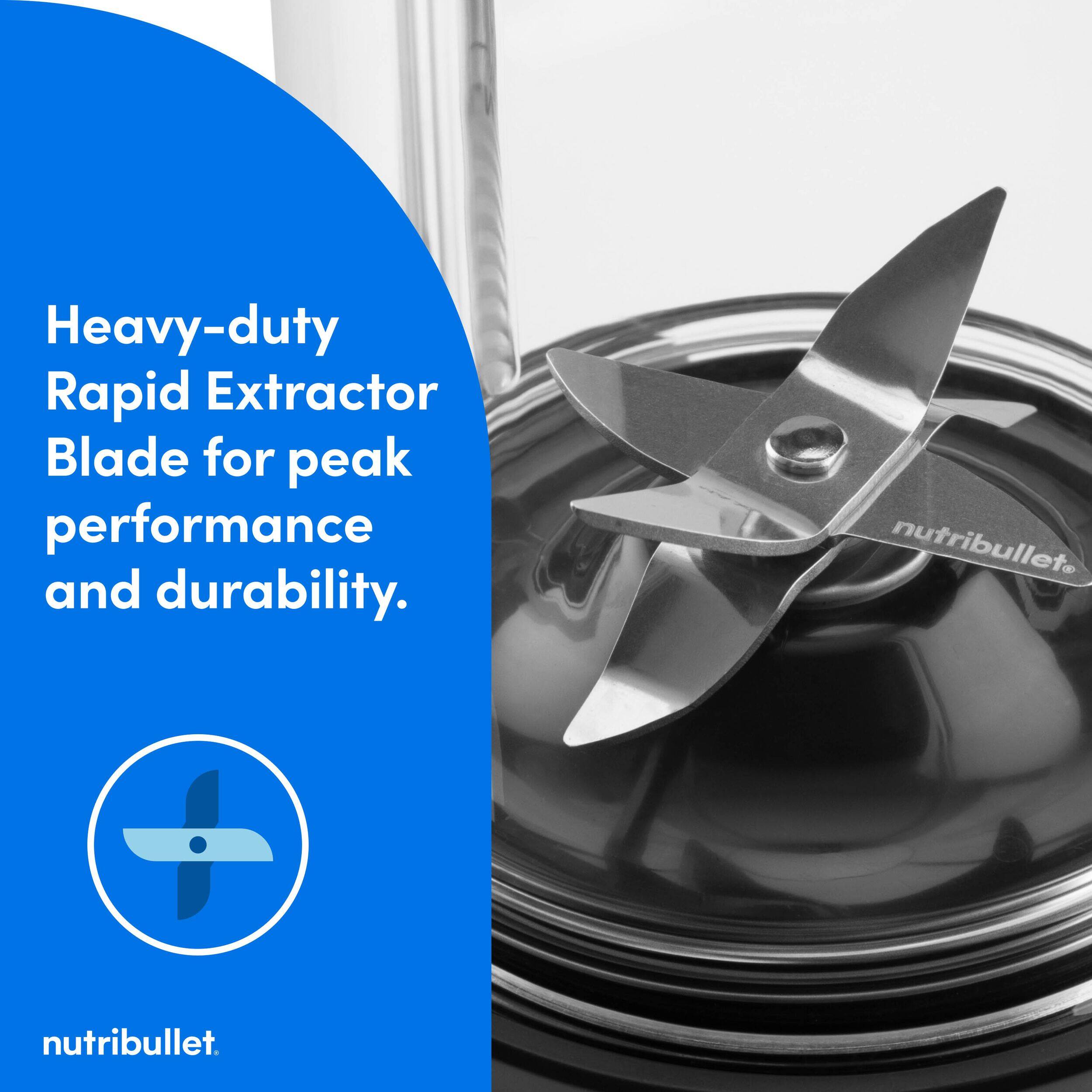 Heavy-duty Rapid Extractor Blade for peak performance and durability. nutribullet.
