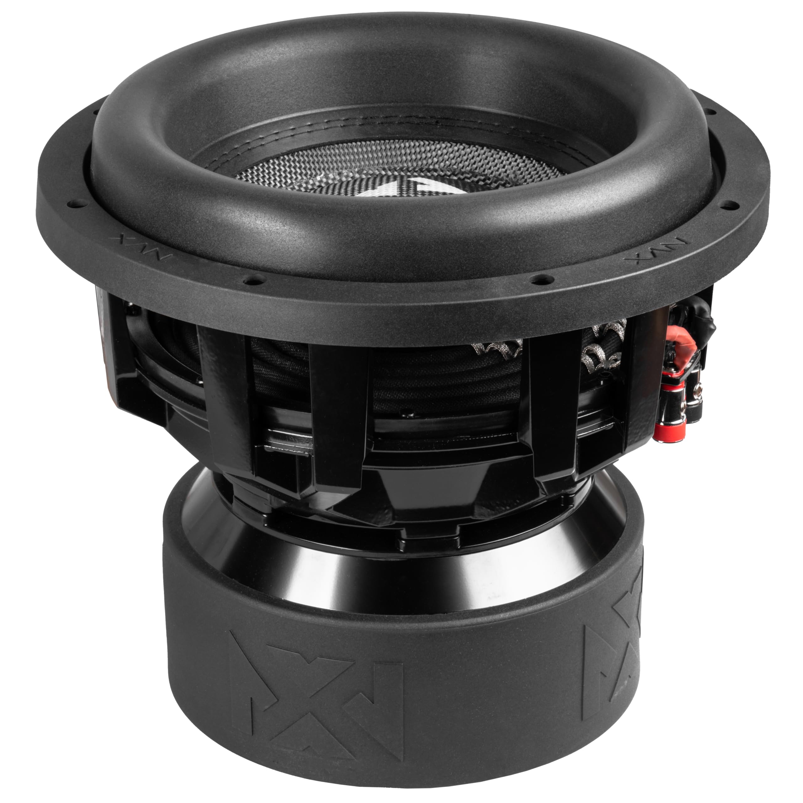 Angle. NVX - NVX XCW122 4000 Watt Peak (2000W RMS) 12" X-Series Dual 2-Ohm SPL Subwoofer.