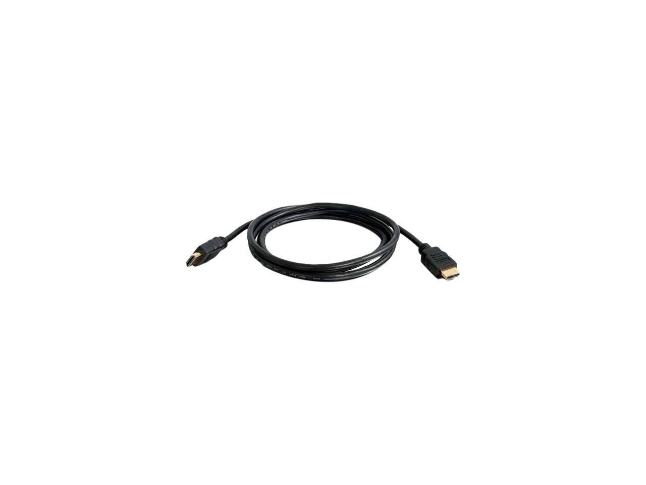 Alt View 3. Cables to Go - C2G 56782 4K HDMI Cable with Ethernet (60Hz) - 3 Ft, Black - Black.
