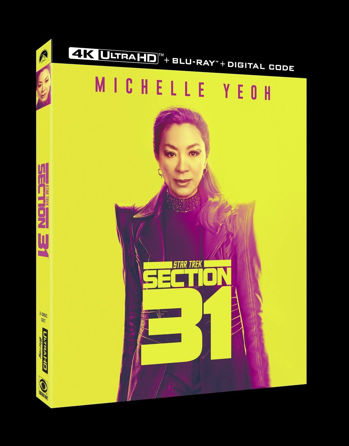 Alt View 1. Star Trek - Section 31   - 4K Blu-Ray.