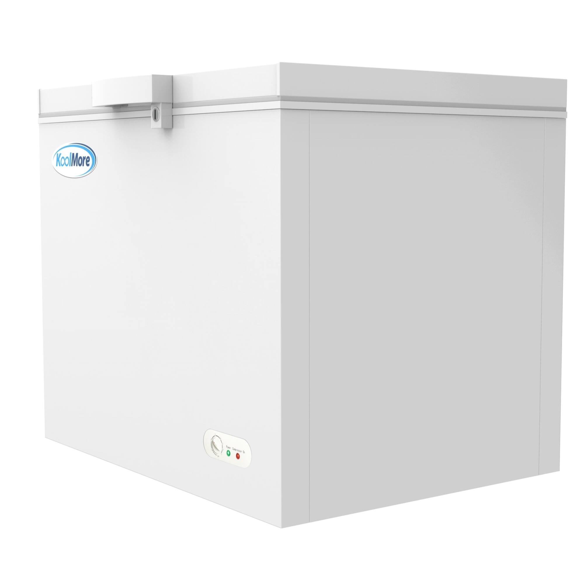 Left. Koolmore - 41 in. Commercial Chest Freezer 9.6 cu ft. SCF-9C - White.