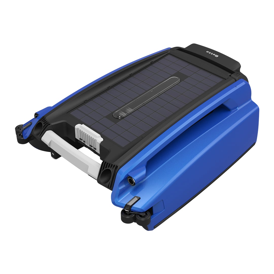 Betta - SE Solar Pool Skimmer with Enhanced Durability & Twin SCT Motors (Blue)