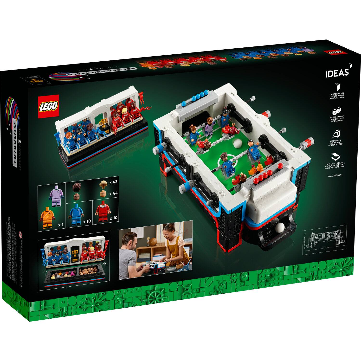 Alt View 11. LEGO - Ideas Table Football 21337.