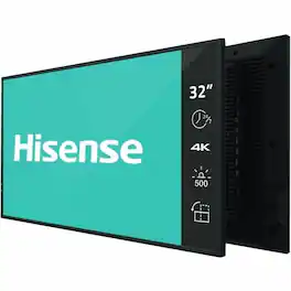 Hisense - 32DM66D 32" Full HD Digital Signage Display - 24/7 Operation - 32" LCD - Advanced Super Dimension Switch ( ADS ) - Black