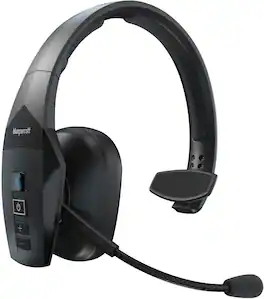 BlueParrott - B550-XT Wireless Bluetooth Mono Headset with 96% Noise-Cancelling Microphone and 100% Voice Control - Black