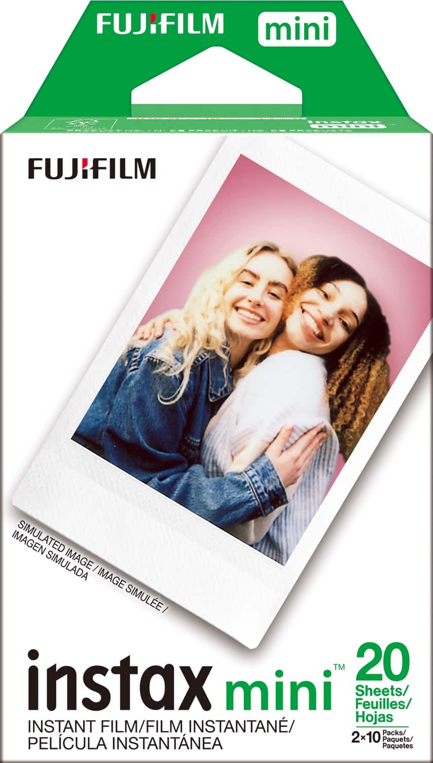 Fujifilm - instax mini Instant Film Twin Pack - Angle_Zoom