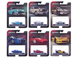Collector Series Wave 1 2025 Set of 6 pieces 1/64 Diecast Model Cars by Majorette - Multicolor