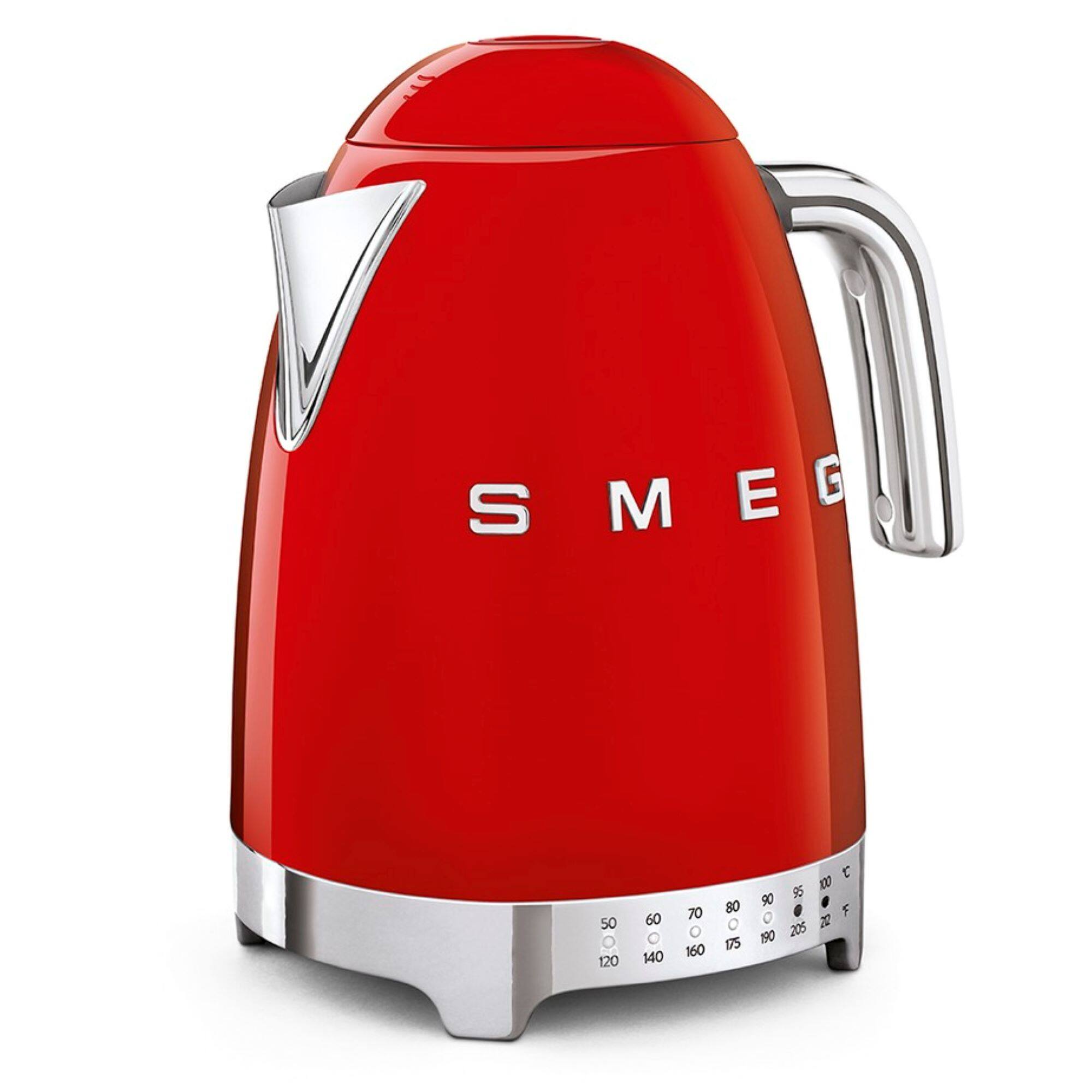 Accessories. SMEG - KLF04 7-Cup Variable Temperature Kettle - Red.