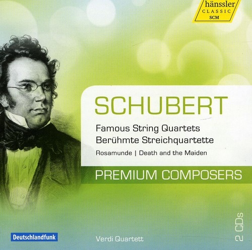 Verdi Quartet - Premium Composers: Famous String Quartets  - COMPACT DISCS