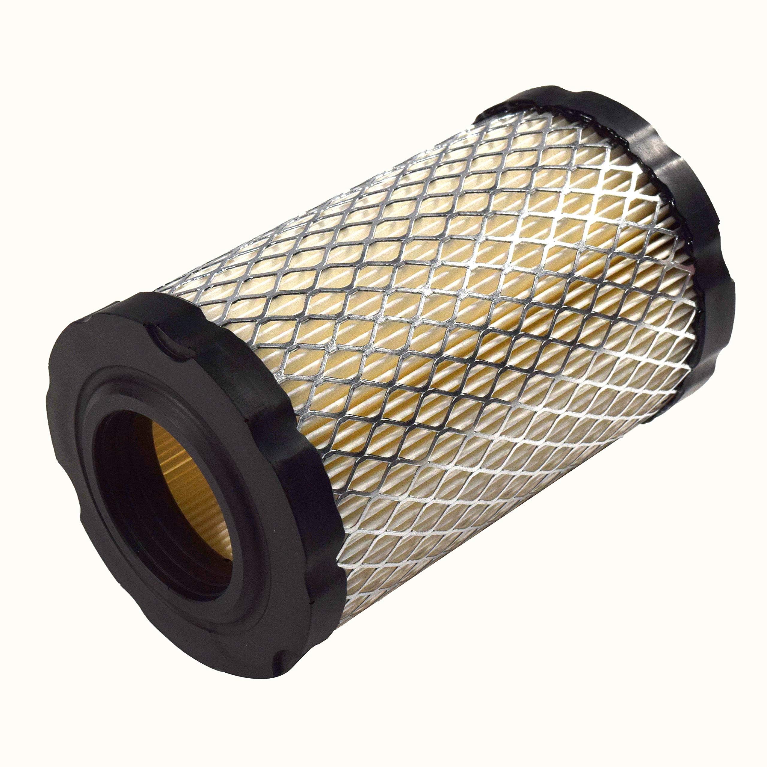 Left. HQRP - Air Filter with Pre-Filter for Husqvarna YTA22V46, Craftsman IT2000, Poulan-Pro PB22VA48 Mowers.