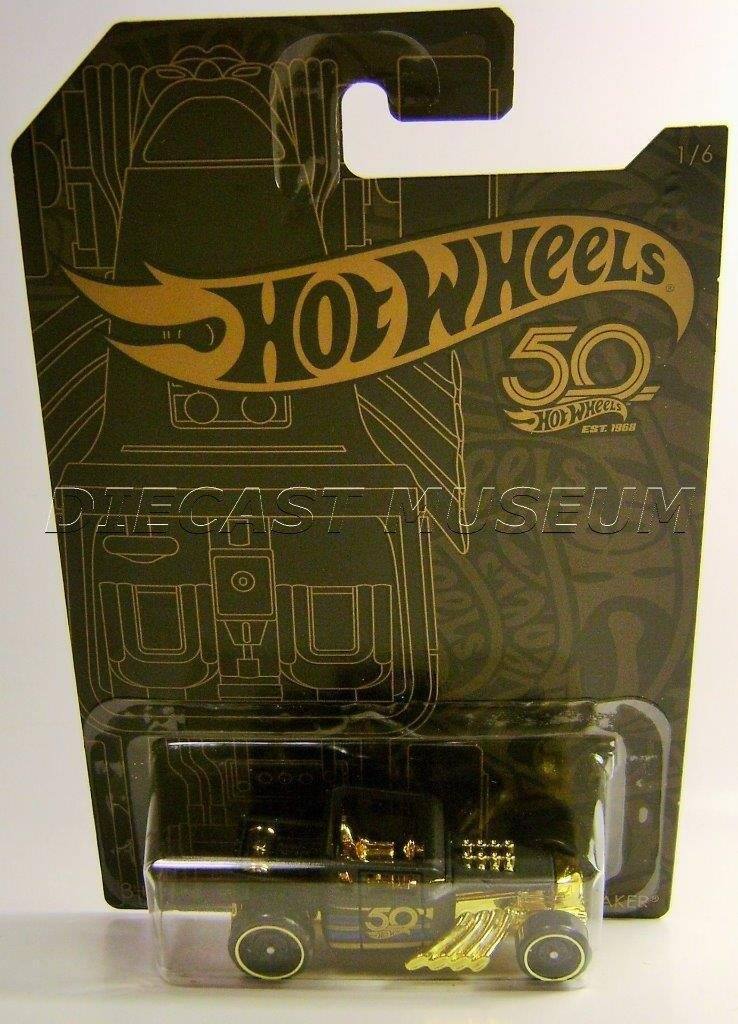 1/6 Hot Wheels 50 Hot Wheels EST. 1968 DIECAST MUSEUM  
50%  
AKER