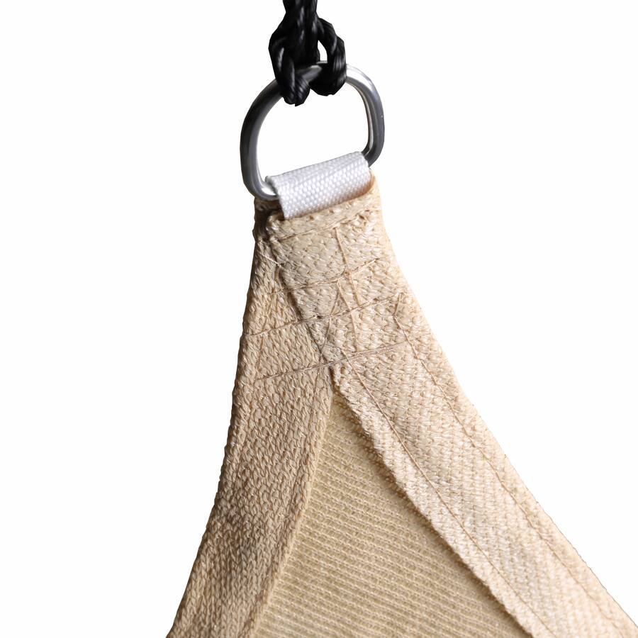 Sago Ropes Emma + Oliver Sago Recycled HDPE Shade Canopy with Included Anchor ...