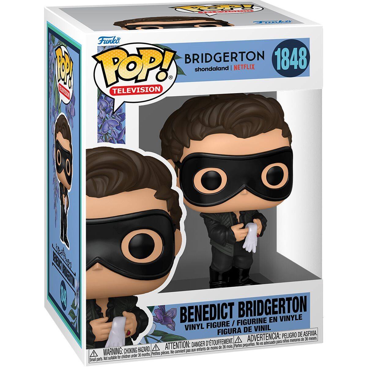 4D PY Lh Funko BRIDGERTON 1848 M POP! shondaland | NETFLIX EGSO TELEVISION F2R BENEDICT BRIDGERTON VINYLE FIGURINE EN FIGURE / VINYL DE VINIL FIGURA PELIGRO DE ASFIXIA D'TOUFFEMENT. ADVERTENCIA: peligro para menores de 36 meses DANGER petits enfants de moins de 36 mois. Partes WARNING: CHOKING HAZARD ATTENTION: enfants de moins de 36 mois. Not suitable for children under 36 months.