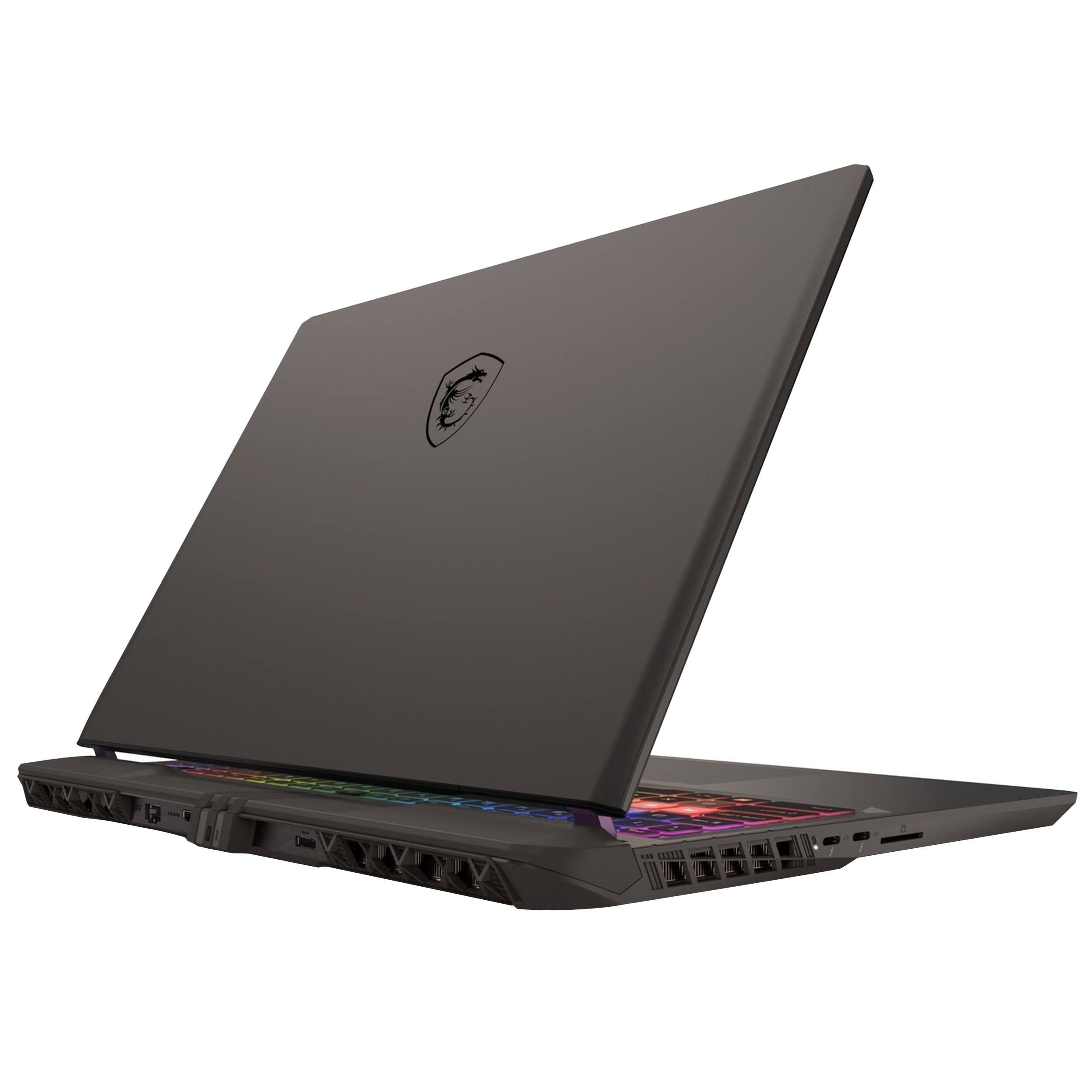 Alt View 10. MSI - VECTOR16HXA2 16 inch QHD Vector AI - Intel Core Ultra 7 255HX - NVIDIA GeForce RTX 5070 Ti - 32GB/2TB - Win 11 Pro - Gray.