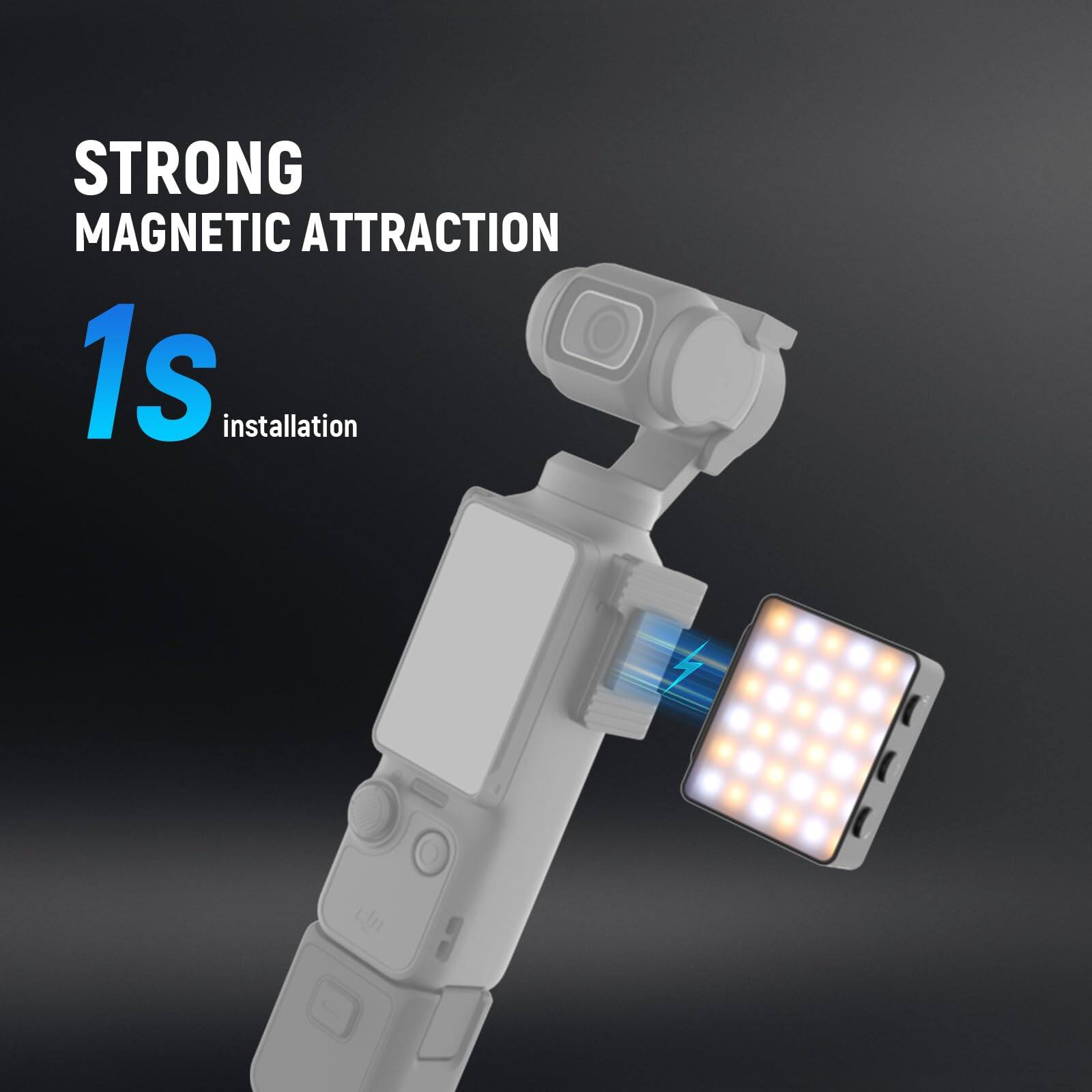 STRONG MAGNETIC ATTRACTION  
1S installation