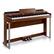 Angle. Donner music - Donner DDP-200 Wooden Dynamic Hammer Action 88 Key Weighted Upright Digital Piano - Mahogany.