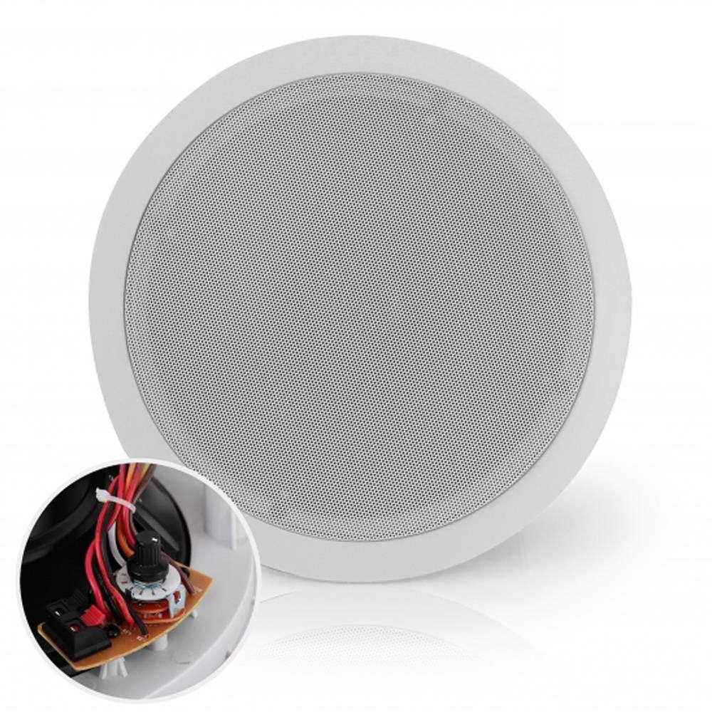 Front. PYLE - 8.0’’ In-Wall / Ceiling Speakers - Black.