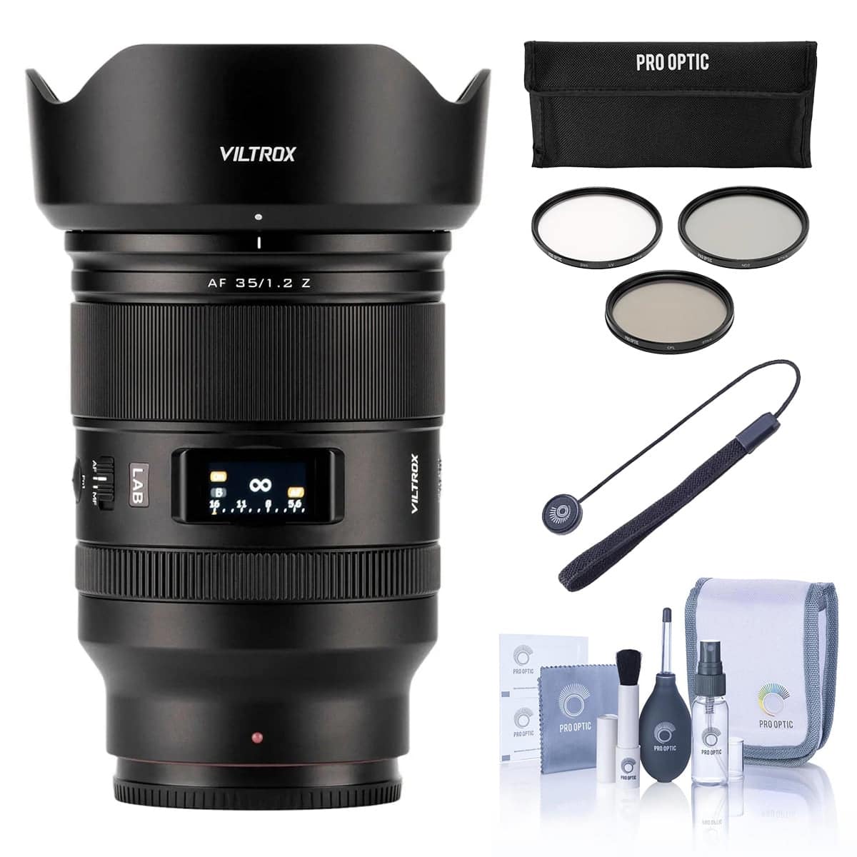 Viltrox - AF 35mm f/1.2 LAB Lens for Nikon Z, Bundle with 77mm Essentials Filter Kit price history on PriceWatchPro