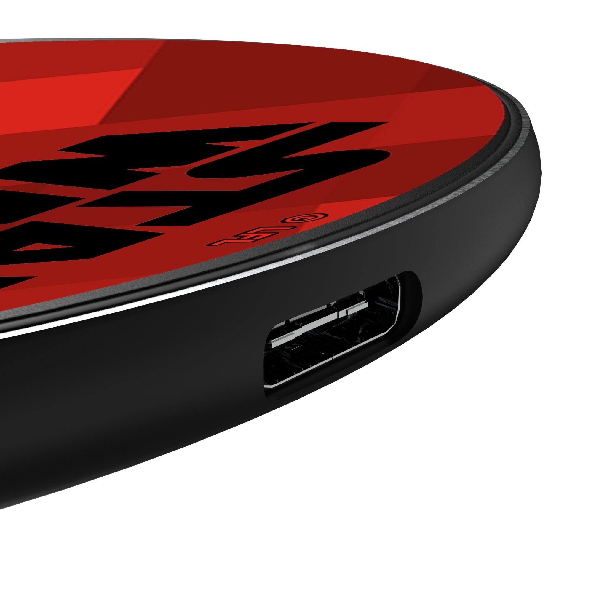 Left. Keyscaper - Star Wars: The Force Awakens Color Block 15-Watt Wireless Charger - Kylo Ren.