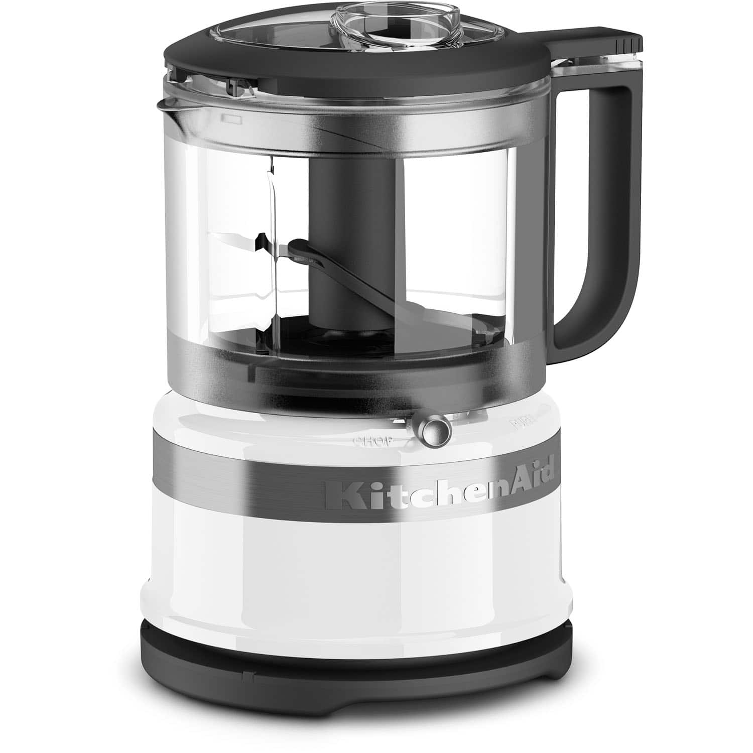 KitchenAid - 3.5-Cup Mini Food Processor - White - Front_Zoom